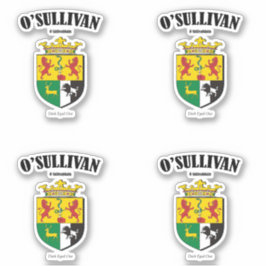 Pegatina O'Sullivan Escudo Traducción y significado irlandé