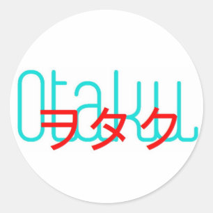 Pegatina Otaku