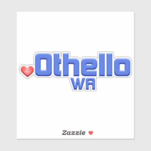 Pegatina Othello Washington