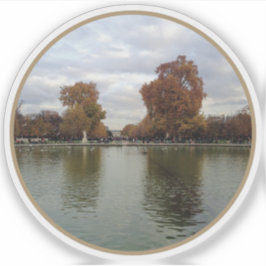 Pegatina Otoño parisino - v2