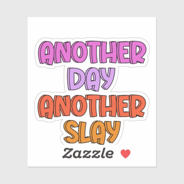 Pegatina Otro día, otro sueño (Hoja)