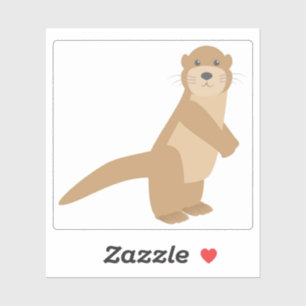 Pegatina Otter