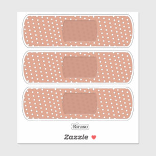 Pegatina Ouch yeso pegajoso del topetón