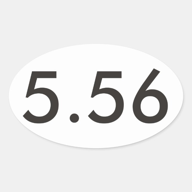 PEGATINA Oval AR-15 (Anverso)