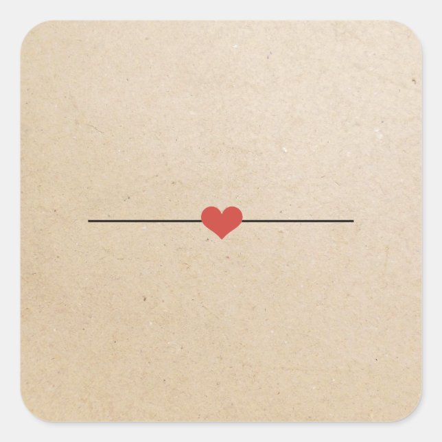 Pegatina oval Blank kraft (Anverso)