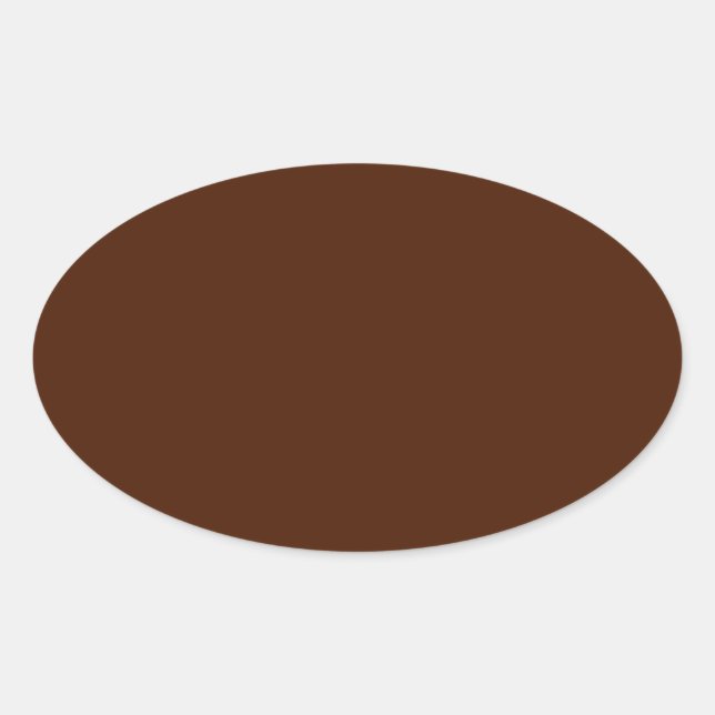 Pegatina Oval de Brown (Anverso)