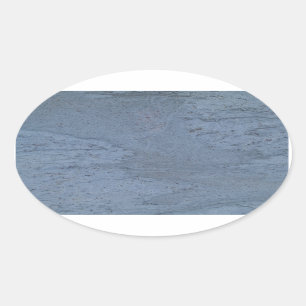 Pegatina Oval de Marble Azul