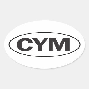 Pegatina oval euro del coche de País de Gales