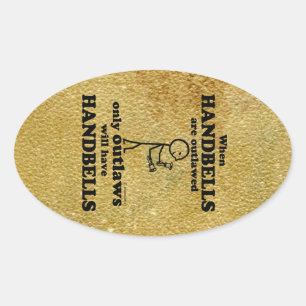 Pegatina Oval fuera de la ley