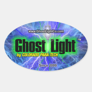 Pegatina Oval Ghost Light™ #1