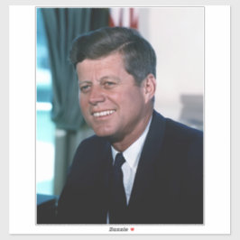 Pegatina Oval Office President John Jack F. Kennedy