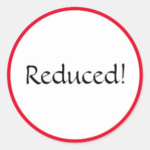 Pegatina Oval reducido