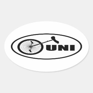 PEGATINA oval UNI