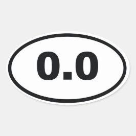 PEGATINA OVALADA 0.0