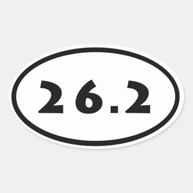 PEGATINA OVALADA 26.2 (Anverso)