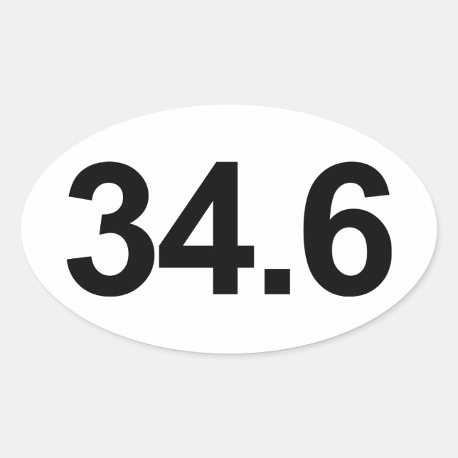 PEGATINA OVALADA 34.6 (Anverso)