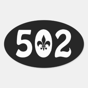 PEGATINA OVALADA 502