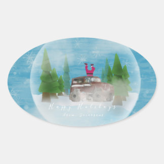 Pegatina Ovalada A funny sticker that will make you laugh