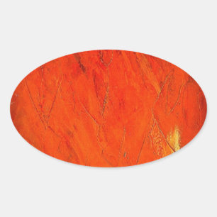 Pegatina Ovalada Adobe Shadows