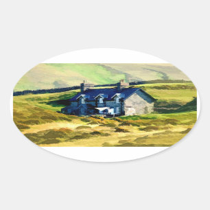 PEGATINA OVALADA AGRICULTURA