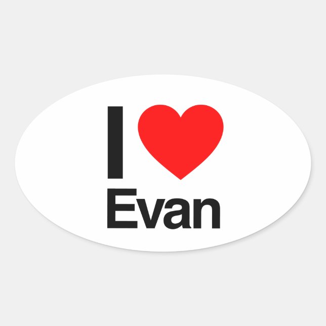 Pegatina Ovalada amo Ereván (Anverso)