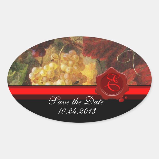 PEGATINA OVALADA ANTIGUO FIESTA DE DEGUSTACIÓN DE VINEYARD DE VINEY (Anverso)
