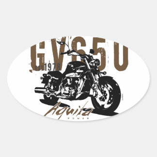 Pegatina Ovalada Aquila El Águila