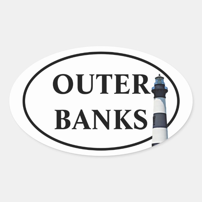 PEGATINA OVALADA BANCOS EXTERIORES (Anverso)