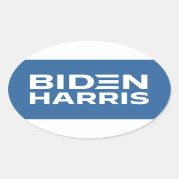 PEGATINA OVALADA BIDEN HARRIS