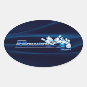 Pegatina Ovalada Bolas y bolas