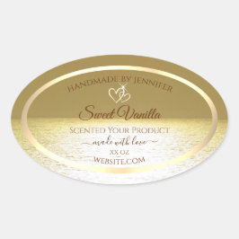 Pegatina Ovalada Bonitas etiquetas de empaquetado de productos del