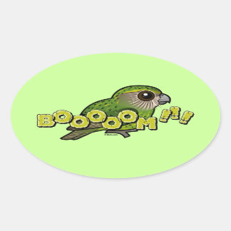 PEGATINA OVALADA ¡BOOOOM!