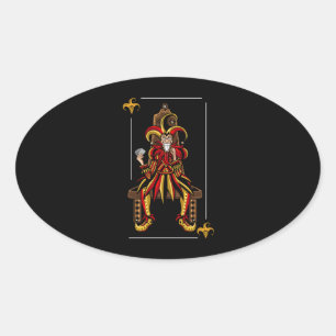 Pegatina Ovalada Brokers Wild