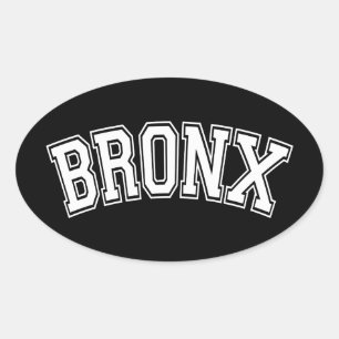 PEGATINA OVALADA BRONX