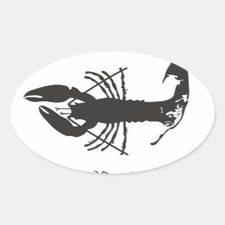 PEGATINA OVALADA CAPE COD LOBSTER