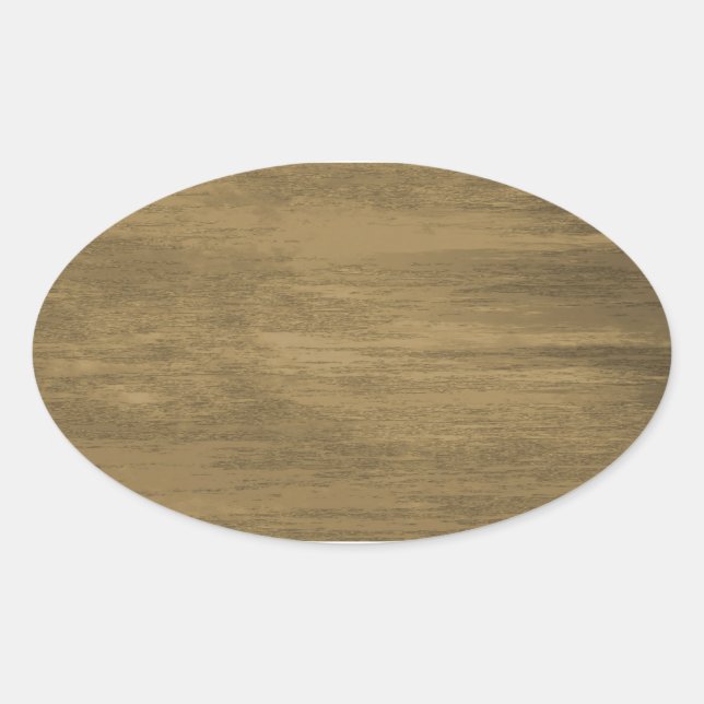 Pegatina Ovalada chapa metalizado de oro con grifo (Anverso)