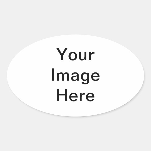 Pegatina Ovalada Cisne en maravilla (Anverso)