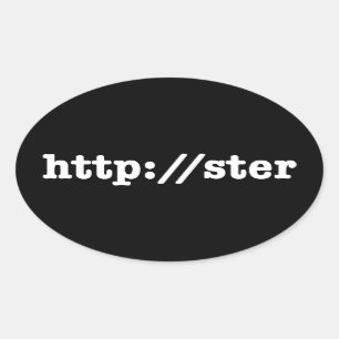 Pegatina Ovalada código http://ster
