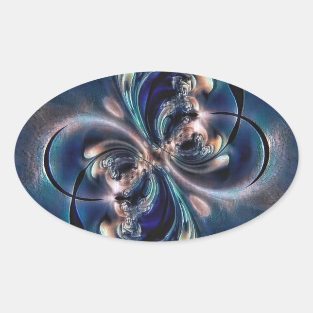 Pegatina Ovalada Concepción (Anverso)