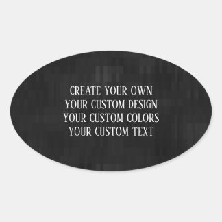 Pegatina Ovalada Crear su propio diseño personalizado