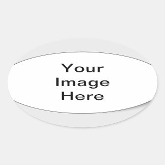 Pegatina Ovalada Crear su propio Personalizado
