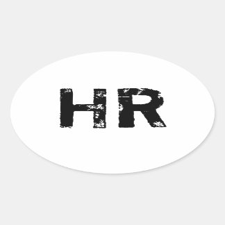 Pegatina Ovalada Croacia