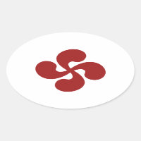 Cruz Vasca Rojo Lauburu