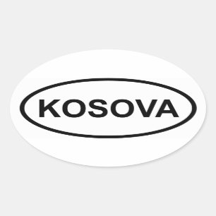 Pegatina Ovalada CUATRO "Kosava"