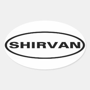 Pegatina Ovalada CUATRO Shirvan