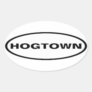 Pegatina Ovalada CUATRO Toronto "HOGTOWN "