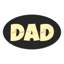 Dad Customized children name