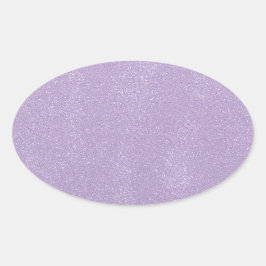 Pegatina Ovalada Desorden de lavanda
