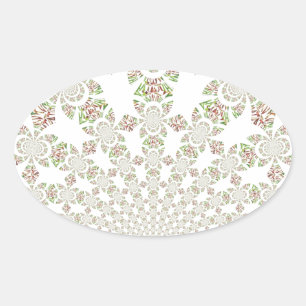 Pegatina Ovalada Diseño único de Hakuna Matata: Serene Vibes