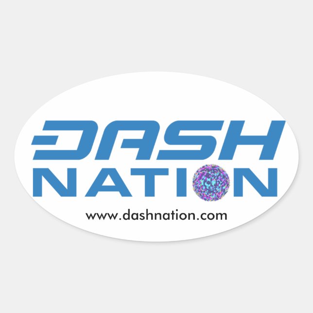 Pegatina Ovalada DN de palo1 (Anverso)